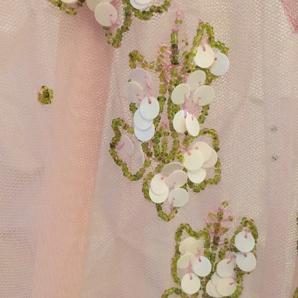 Letarte handmade, beaded, sequins Asymmetrical. - Picture 5 of 8